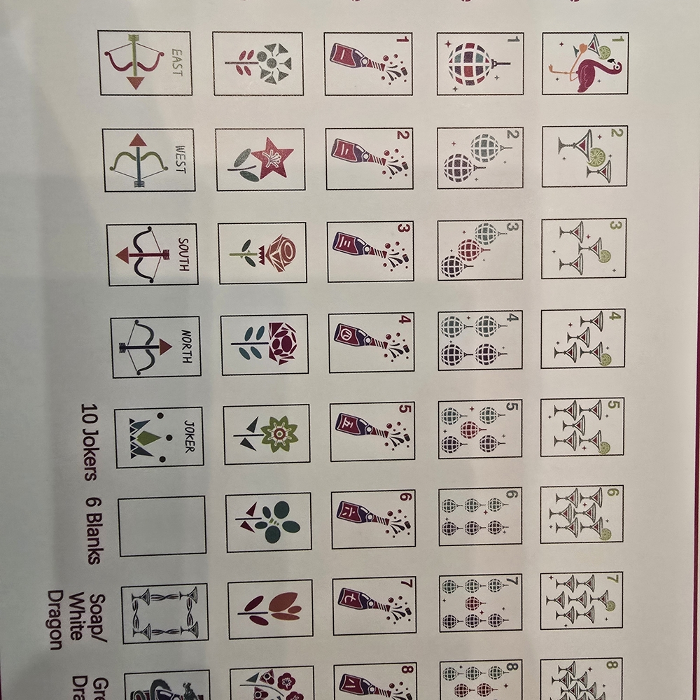 Champagne, Martini, Disco Ball Mahjong Tile Set - Picture 4 of 9